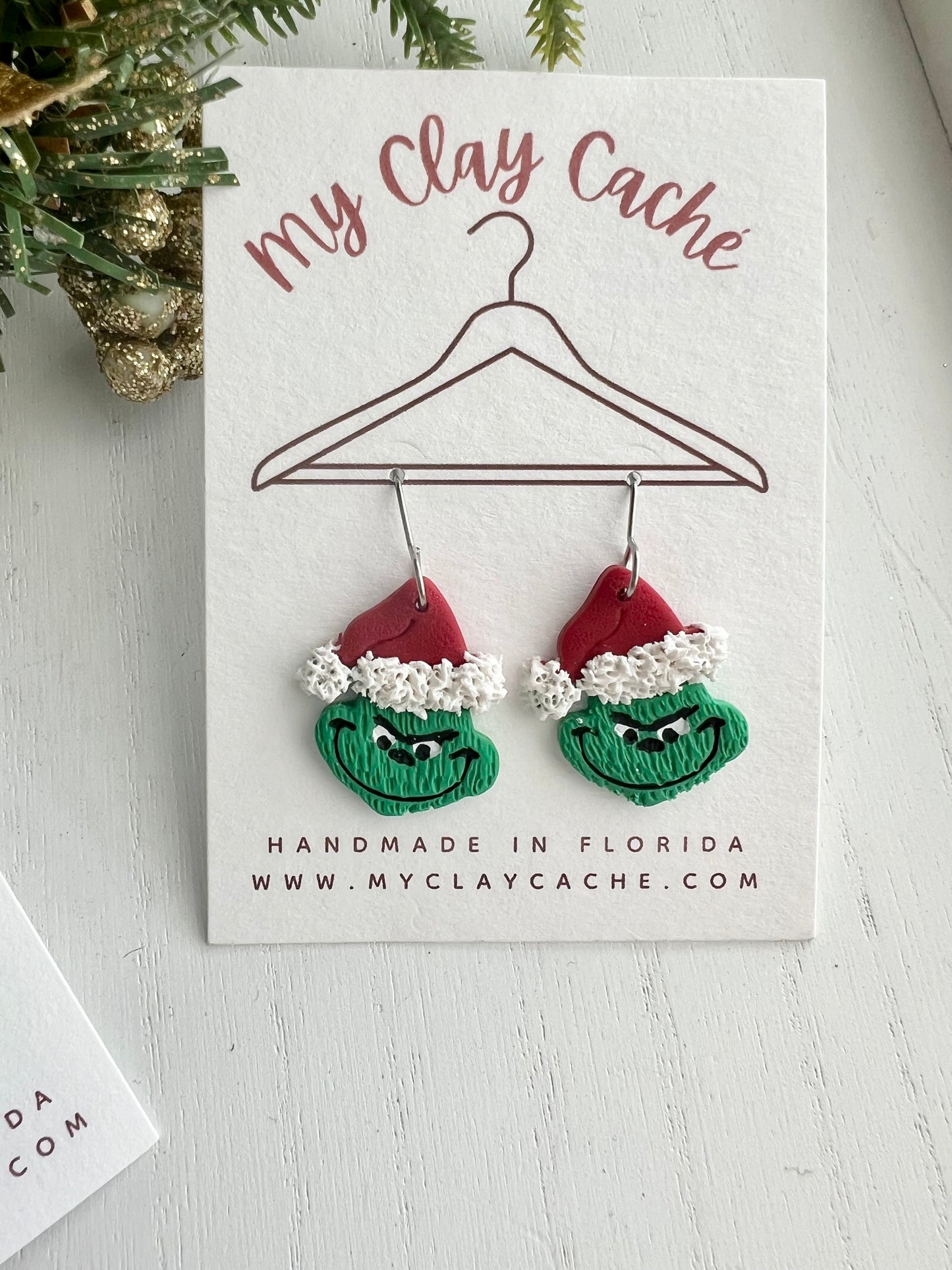 Grinch Dangles