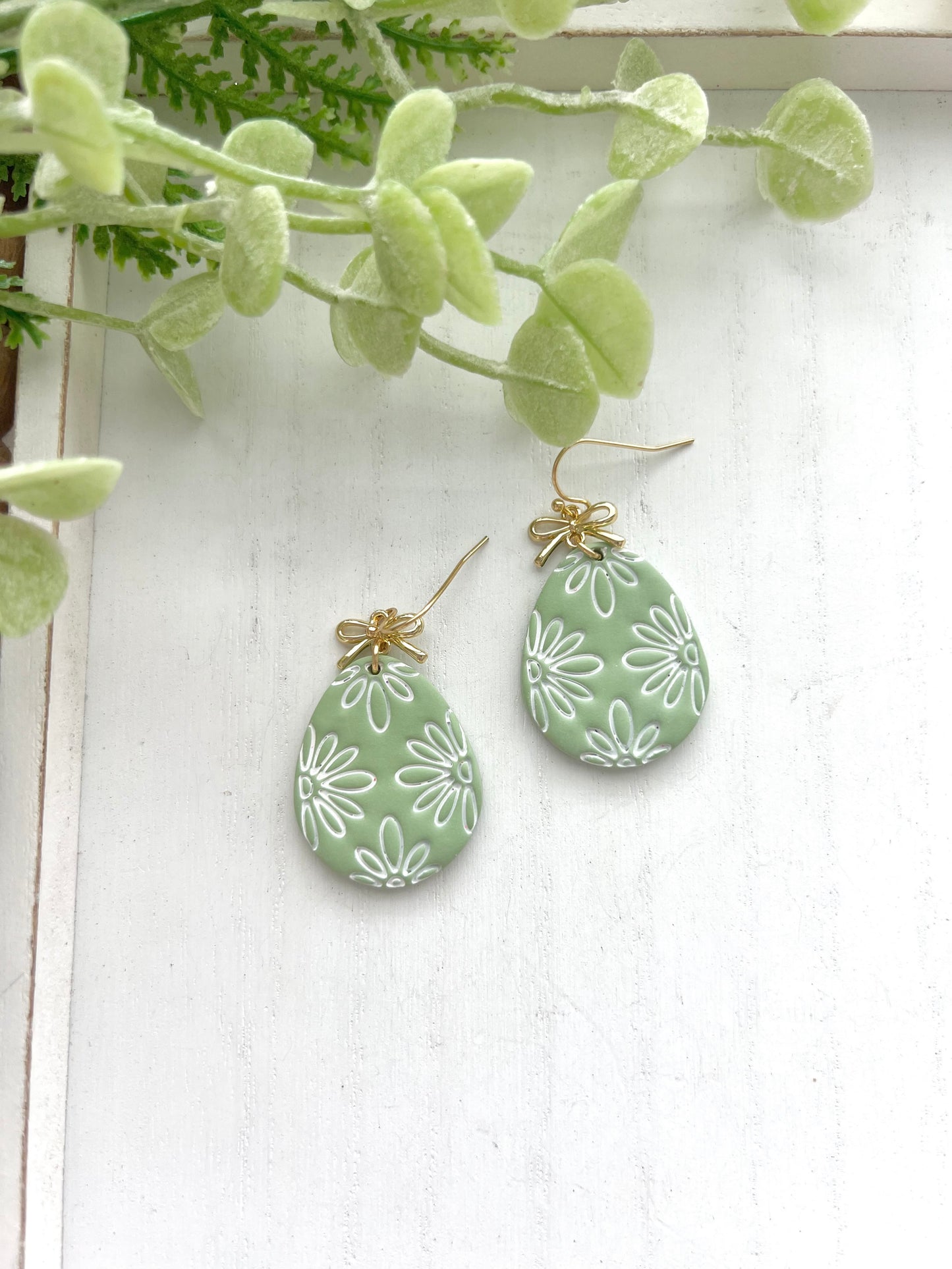 Boho Egg Dangles (Various Colors)