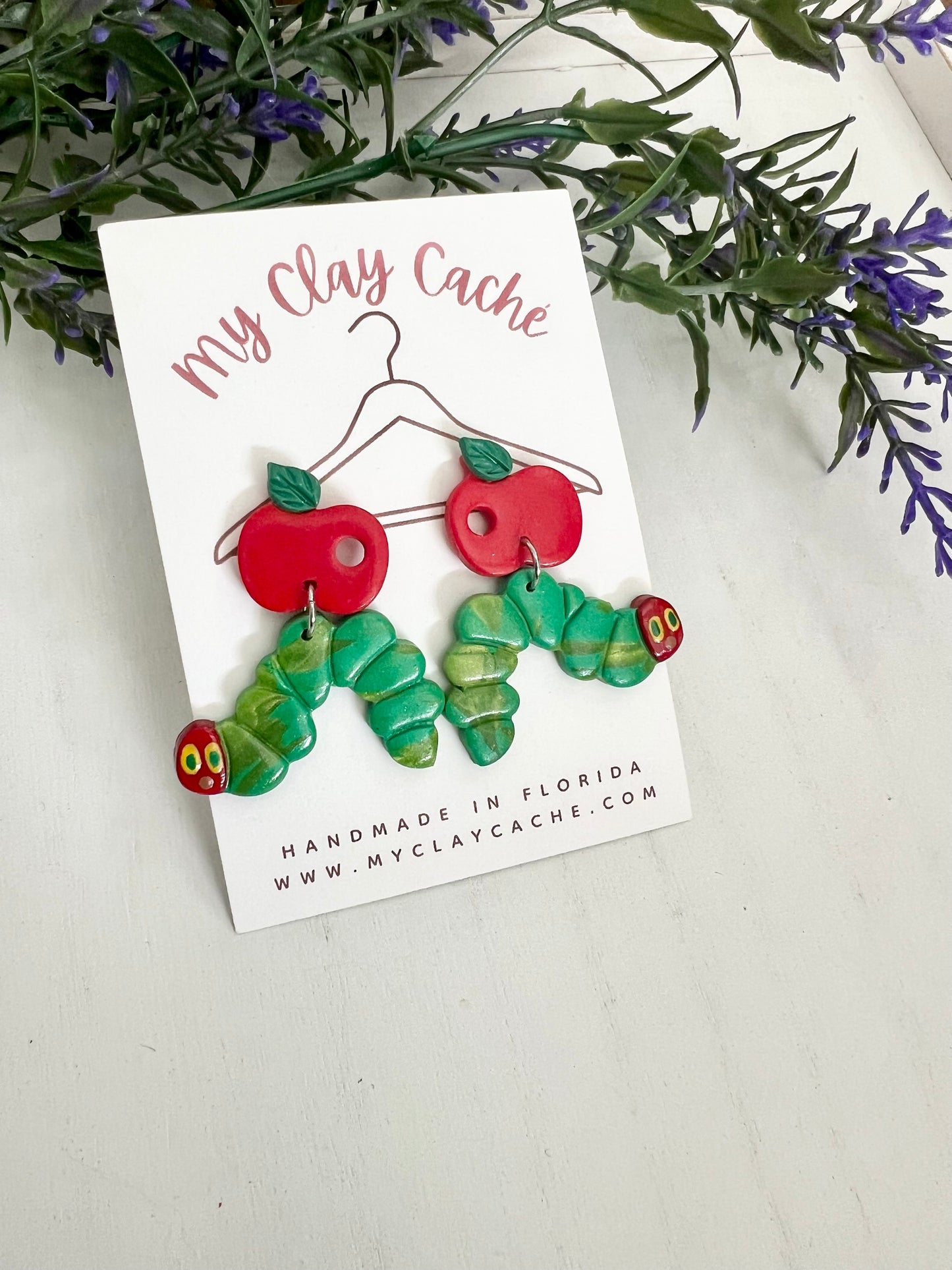 Hungry Caterpillar Earrings