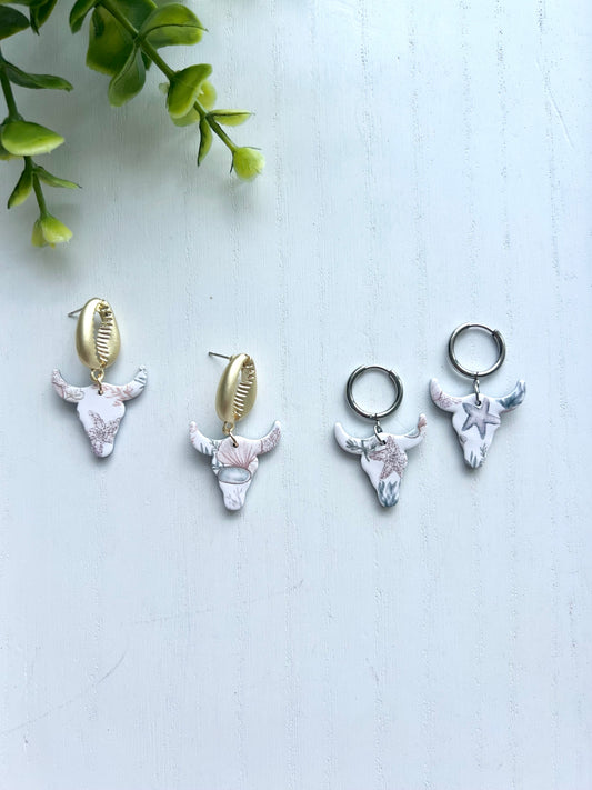 Coastal Bull Earrings