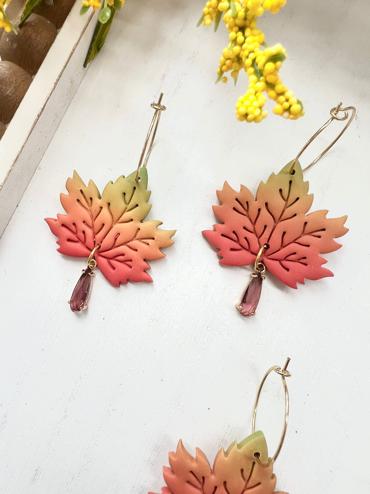 Maple Leaf Hoops