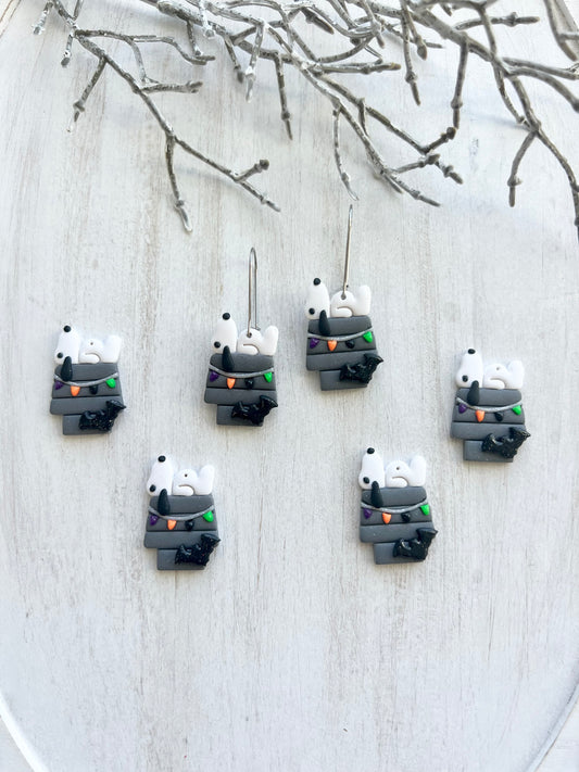 Snoopy Halloween Earrings