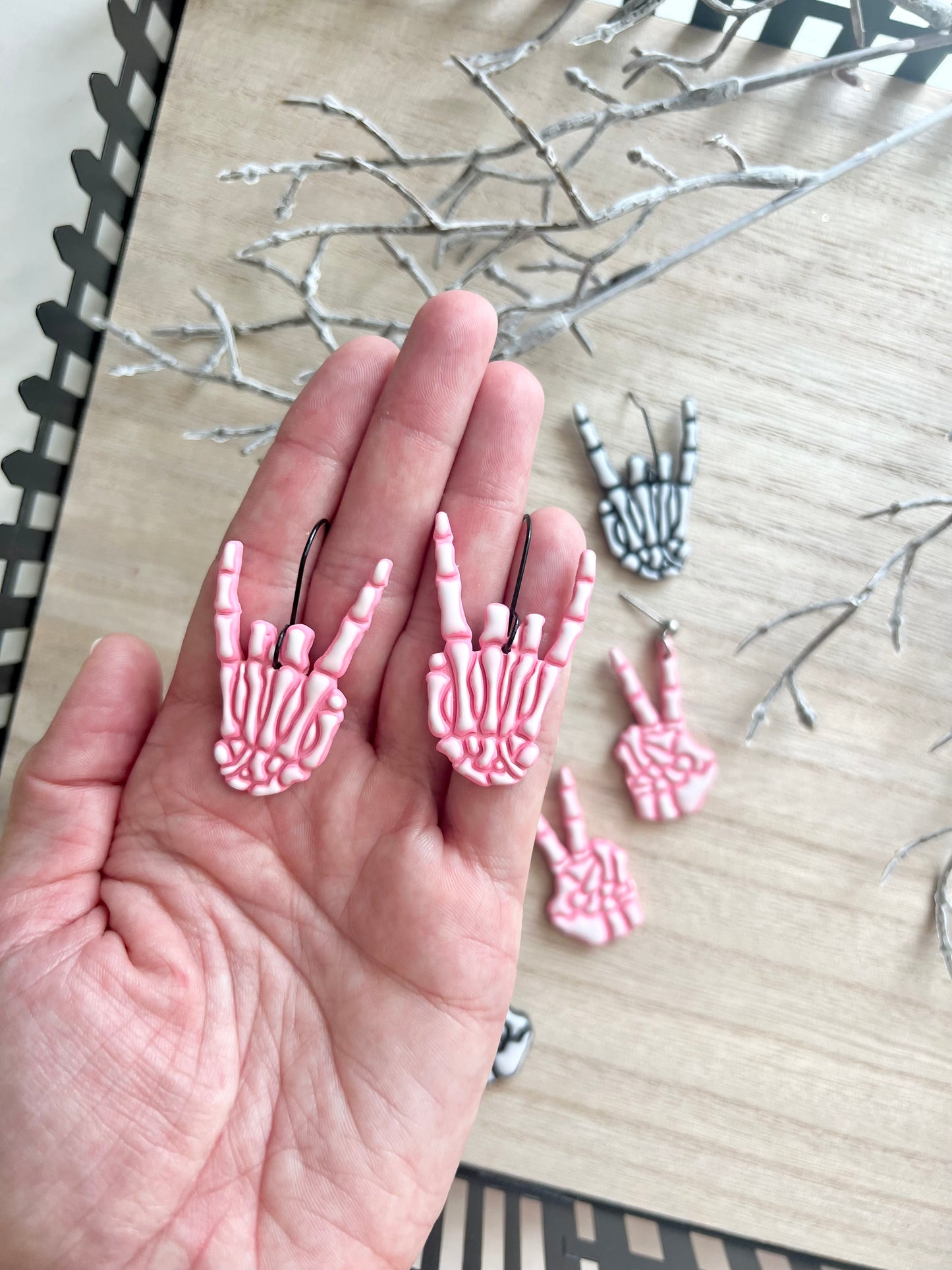 Skeleton Hand Dangles