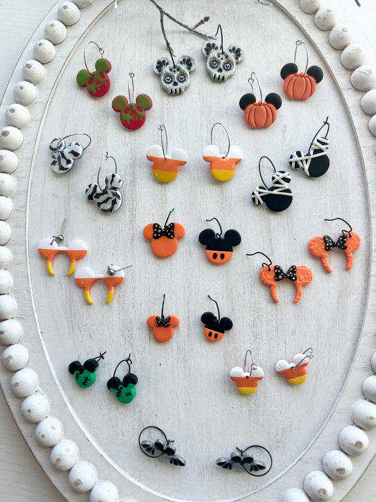 Mickey Halloween Dangles (various styles)