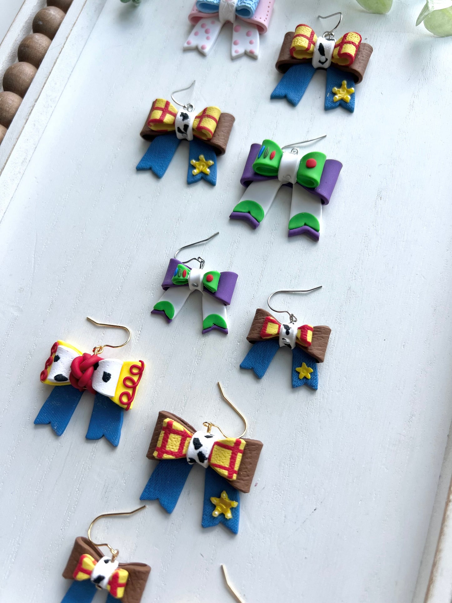 Bo Peep/Woody Mismatch Bows
