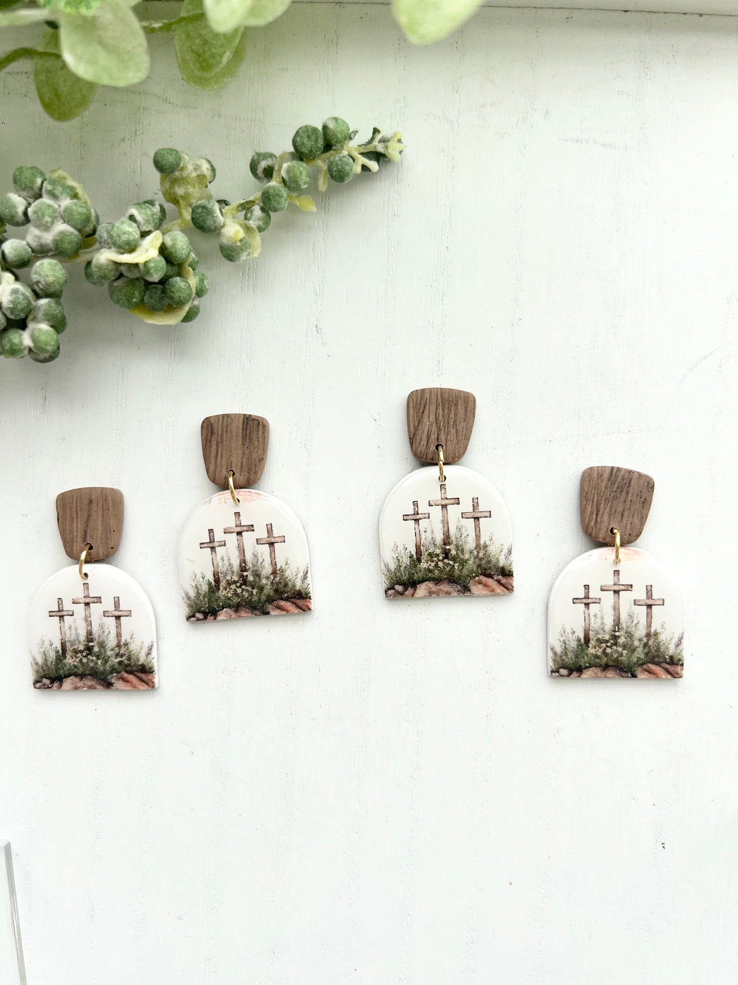 Triple Cross Dangles
