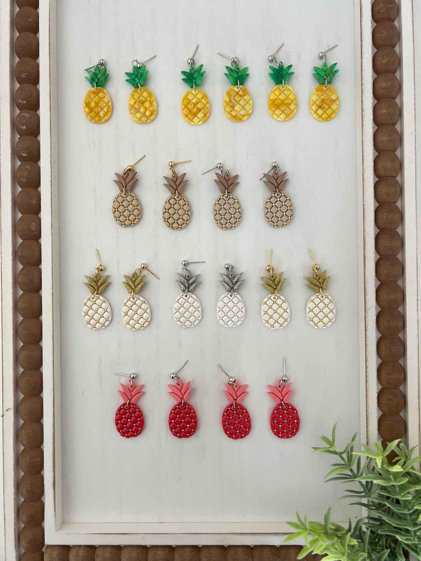 Pineapple Dangles (various styles)