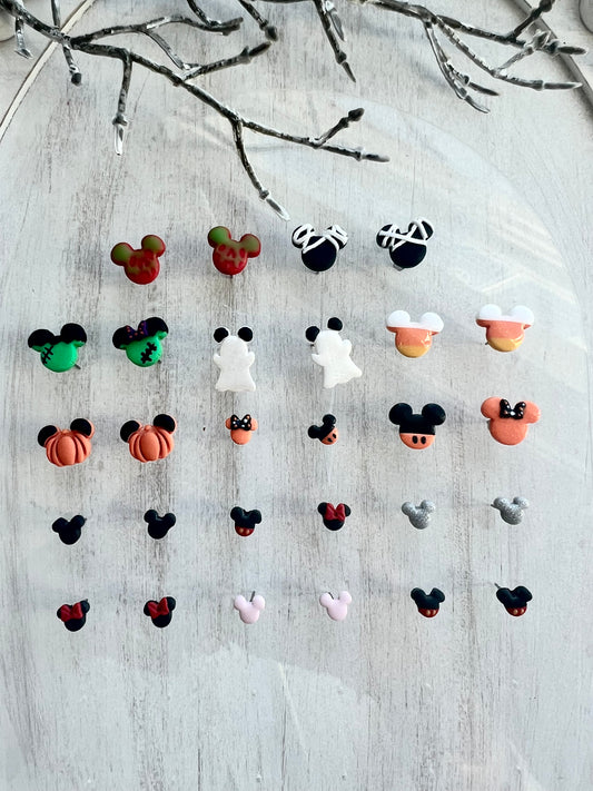 Mickey Halloween Studs (various styles)
