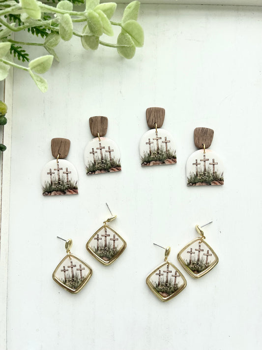 Triple Cross Dangles