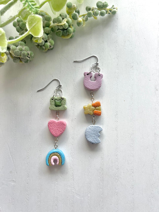 Lucky Charms Marshmallow Dangles