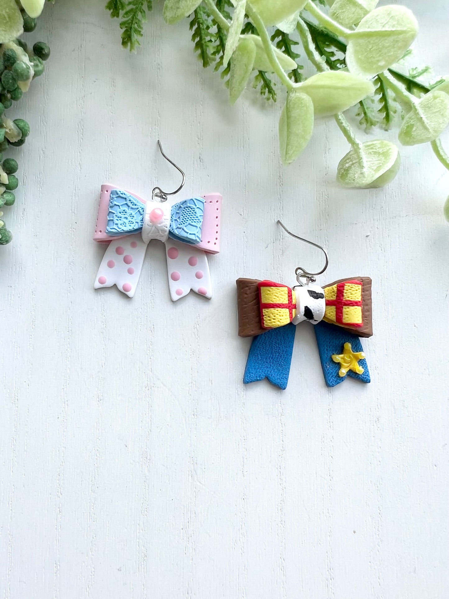 Bo Peep/Woody Mismatch Bows