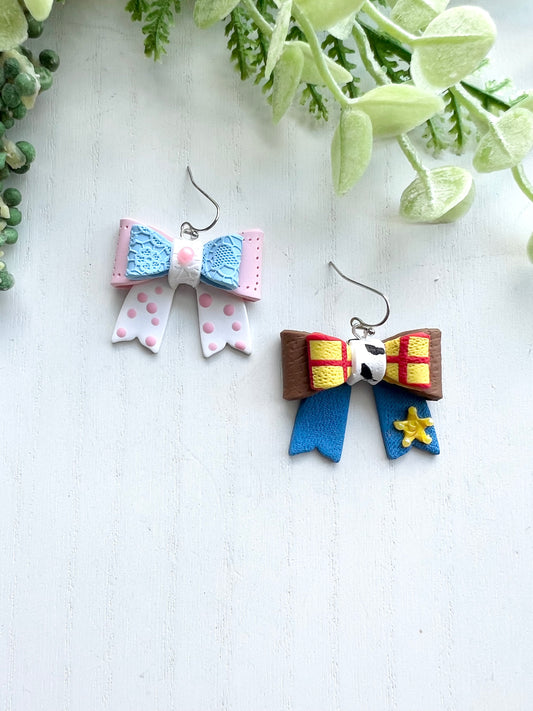Bo Peep/Woody Mismatch Bows