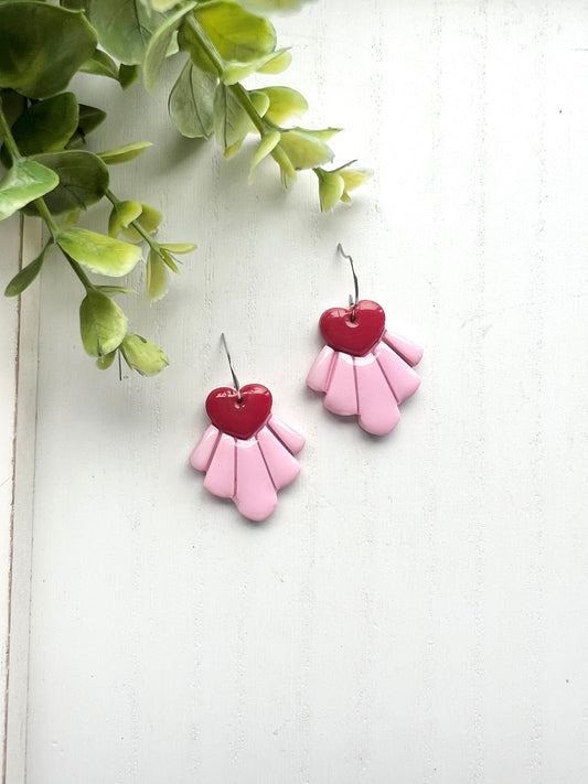 Heart Fan Dangles
