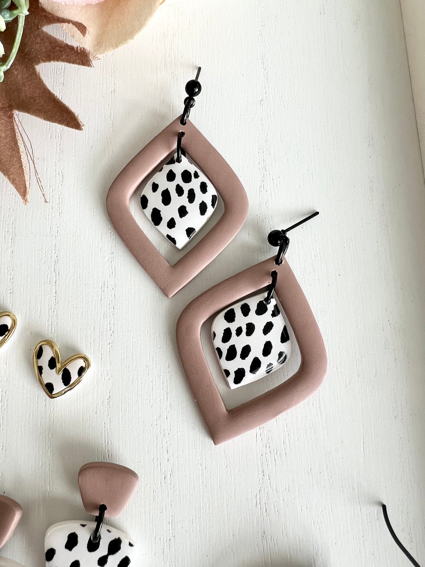 Fall Neutral Spotted Dangles