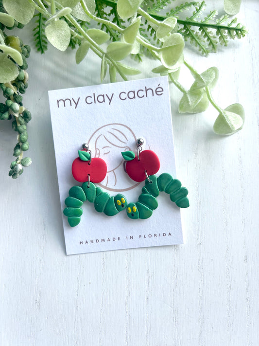 Hungry Caterpillar Earrings