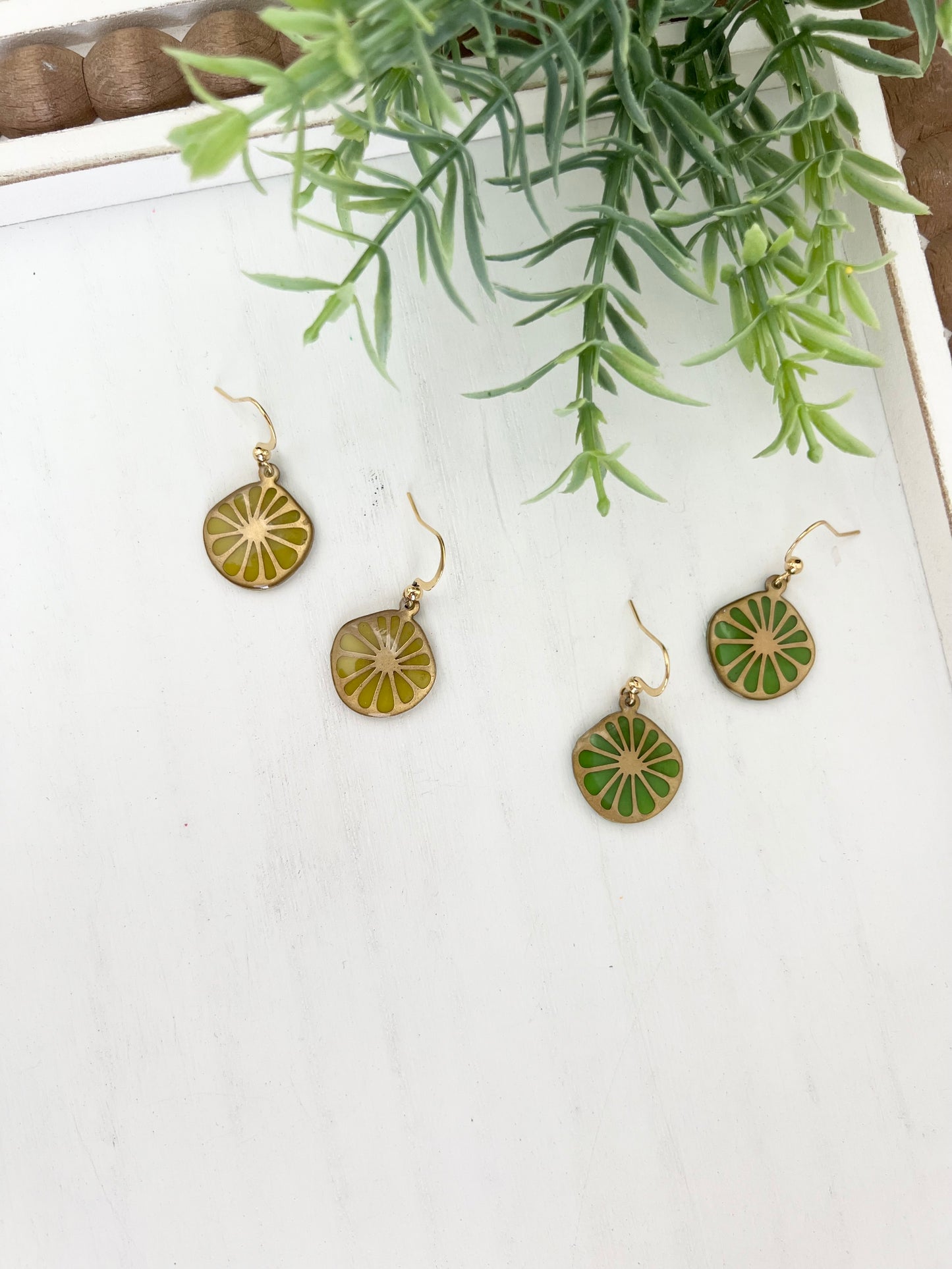 Translucent Citrus Dangles (various styles)