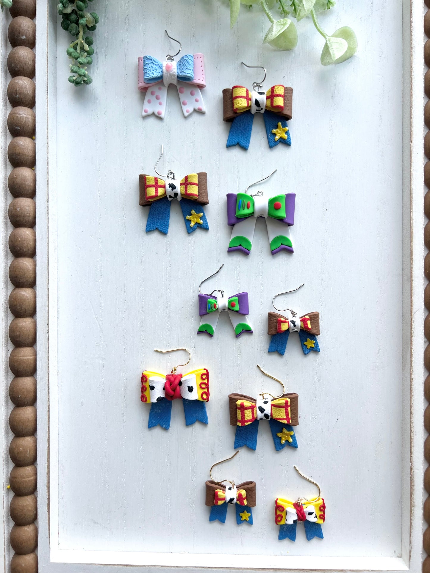 Bo Peep/Woody Mismatch Bows