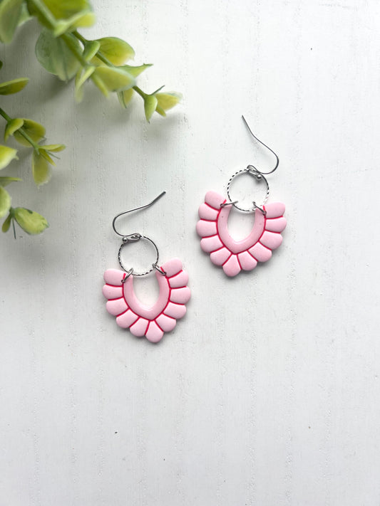 Pink Bubble V Dangles