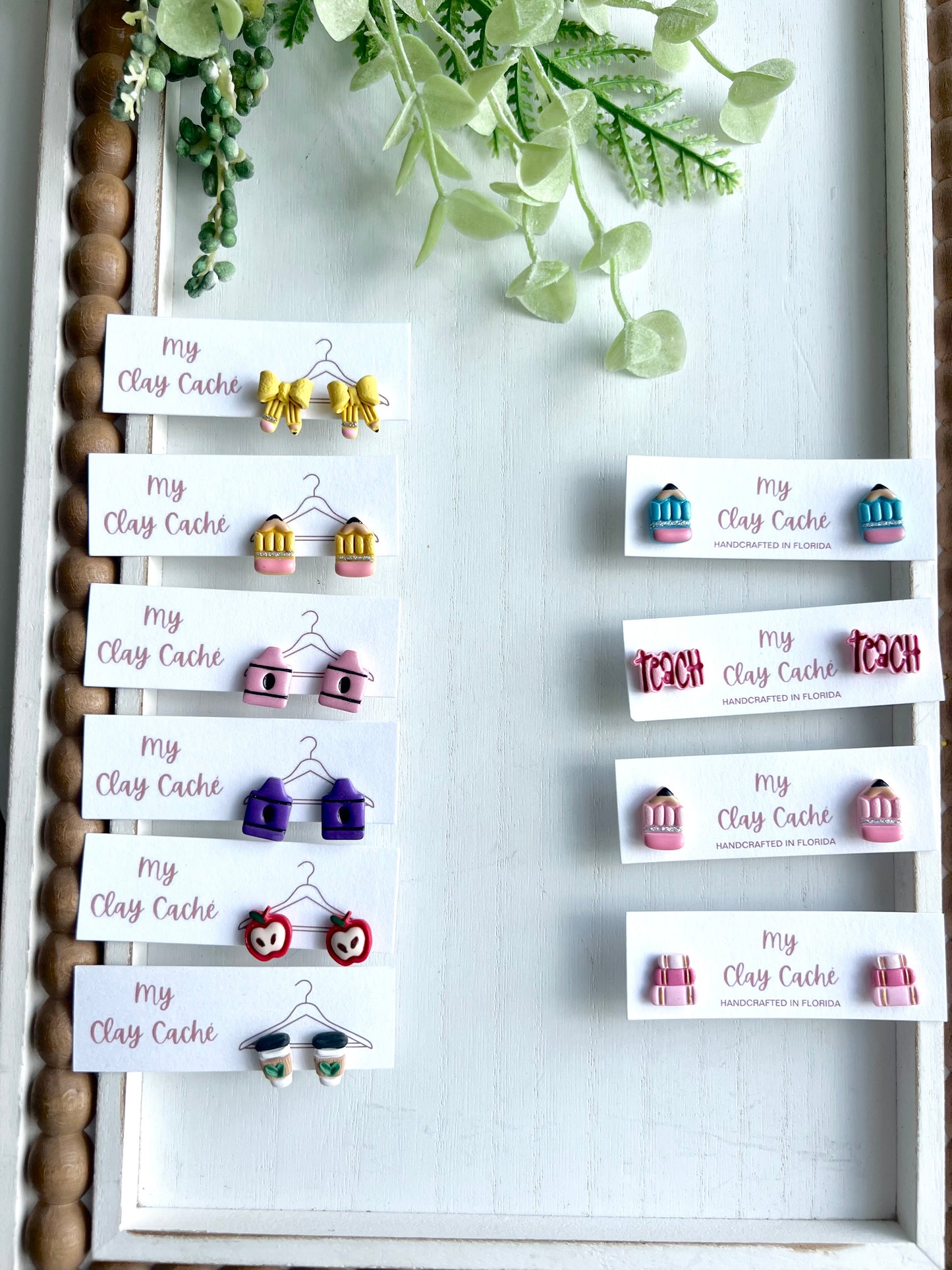 Teacher Studs (various styles)