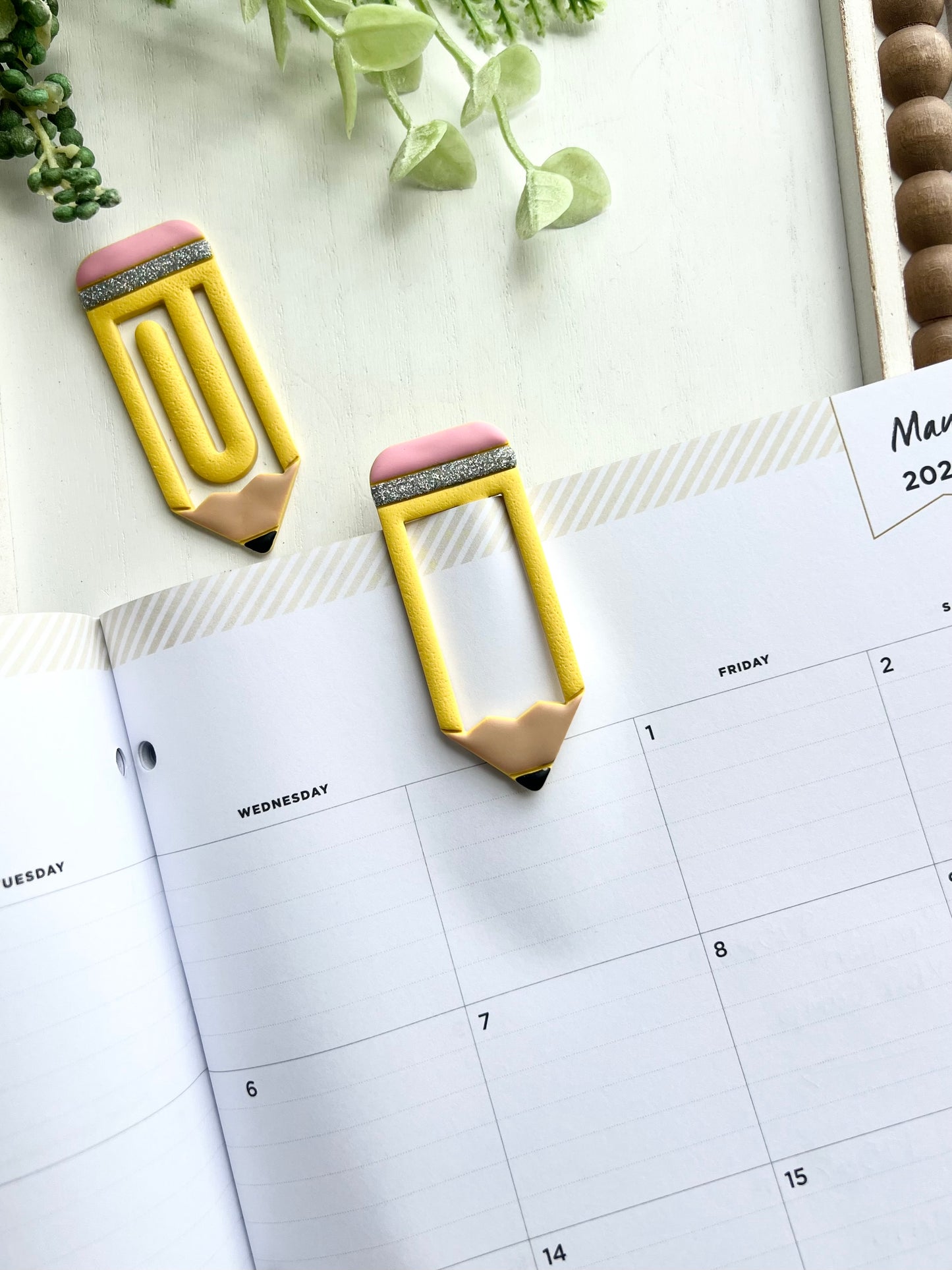 Teacher Pencil Bookmark