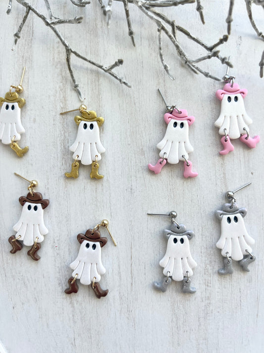 Cowboy Ghost Dangles