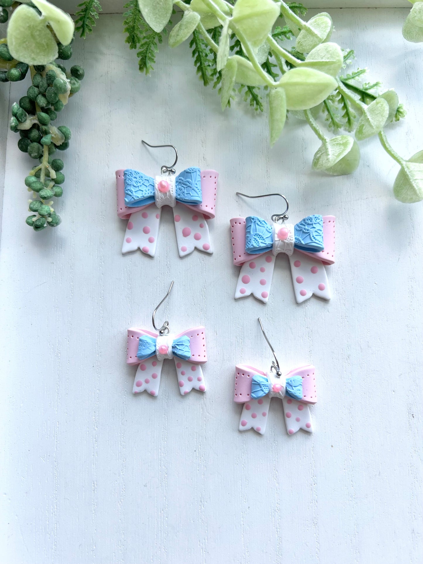 Bo Peep Inspired Bow Dangles