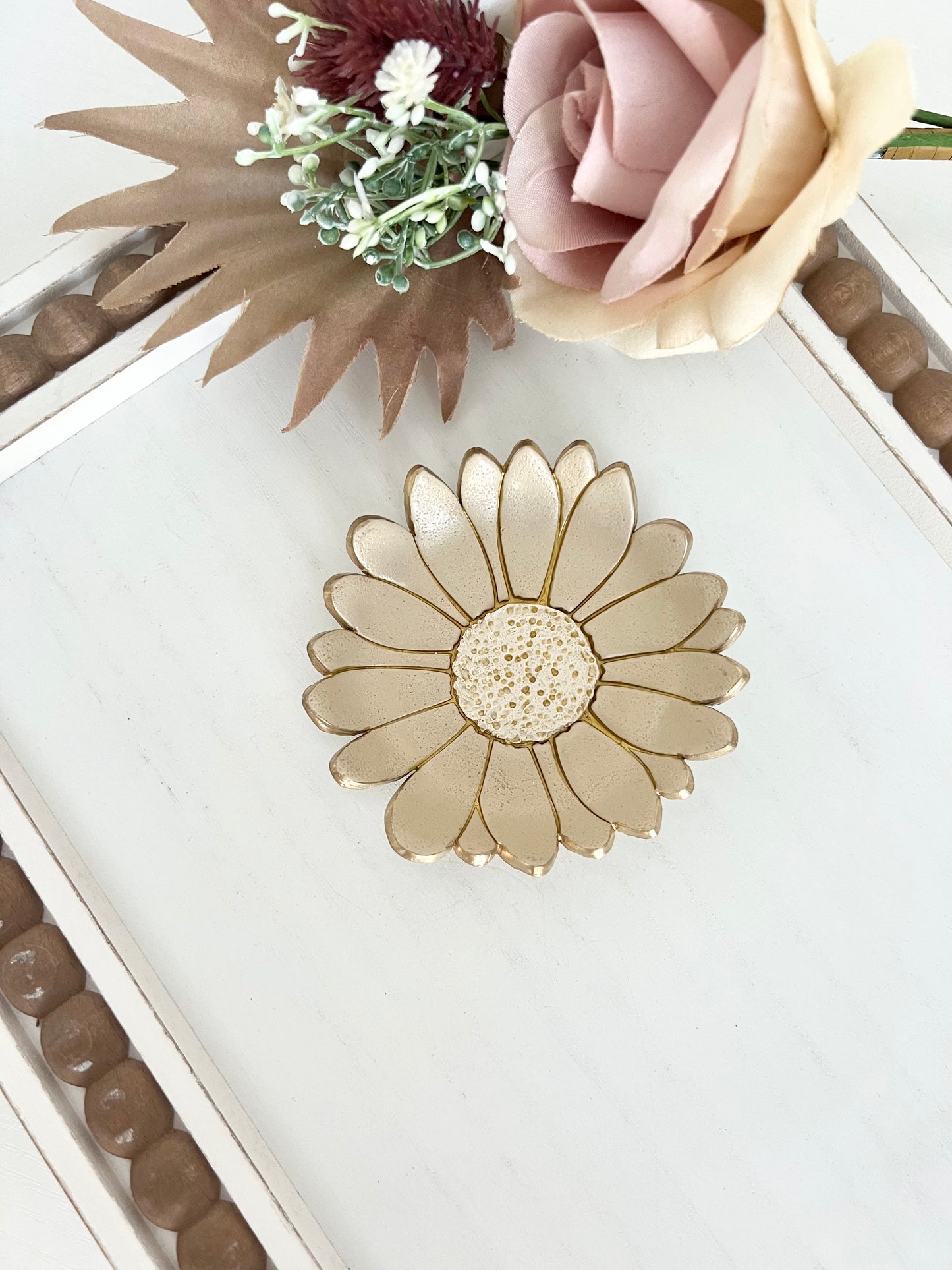 Floral Trinket Dish