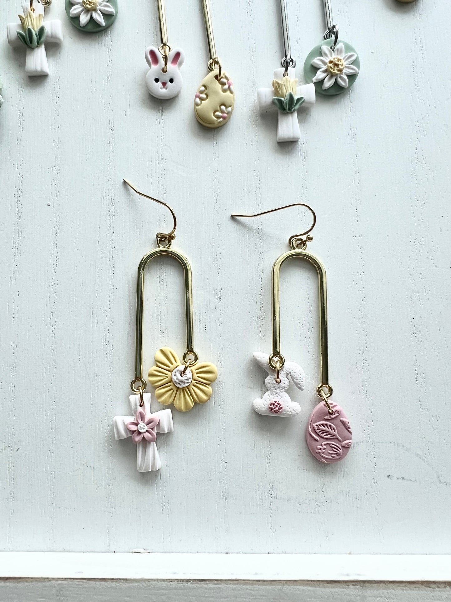 Asymmetrical Easter Dangles