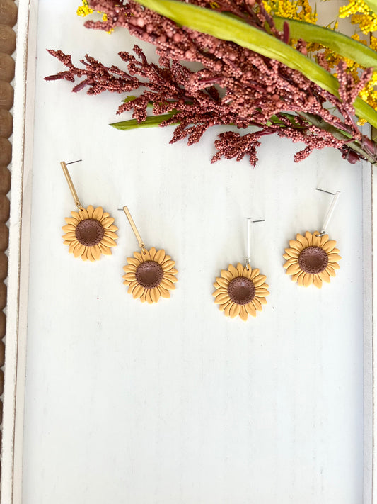 Sunflower Bar Dangles