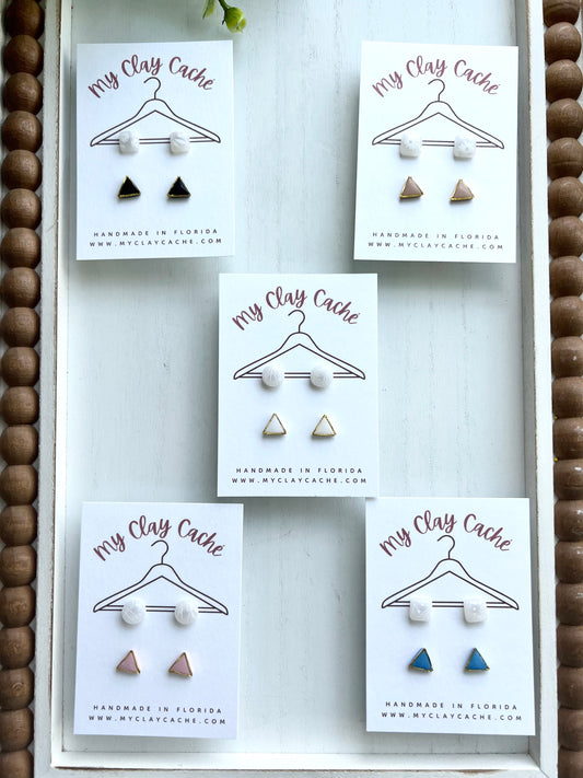 Boho Triangle Stud Packs
