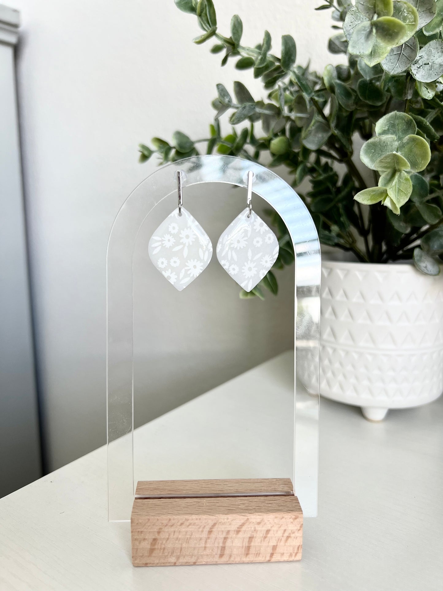 Translucent Dangle Earrings