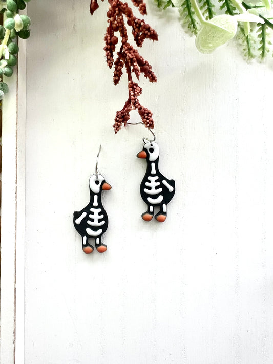 Skeleton Geese Dangles
