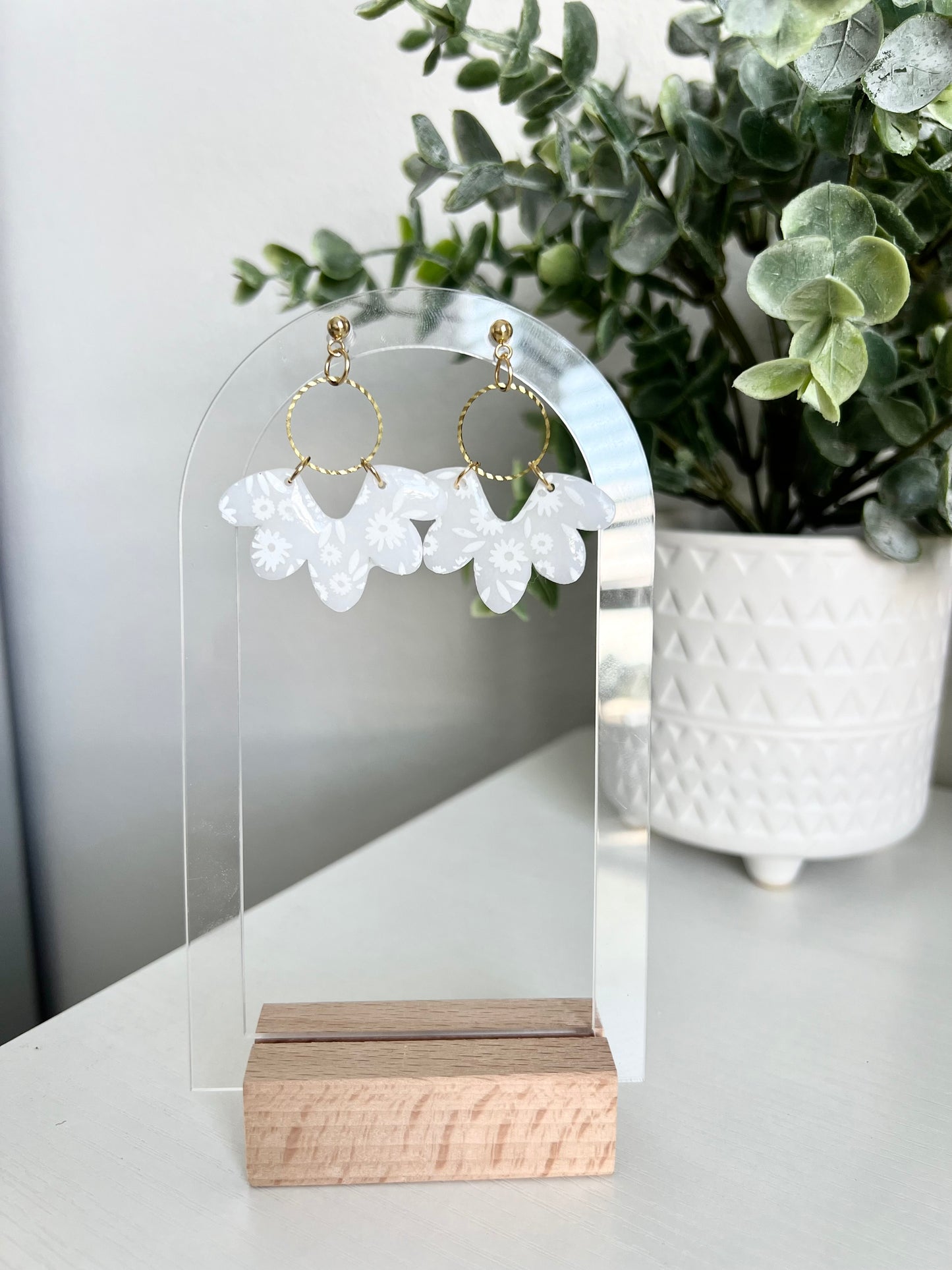 Translucent Dangle Earrings