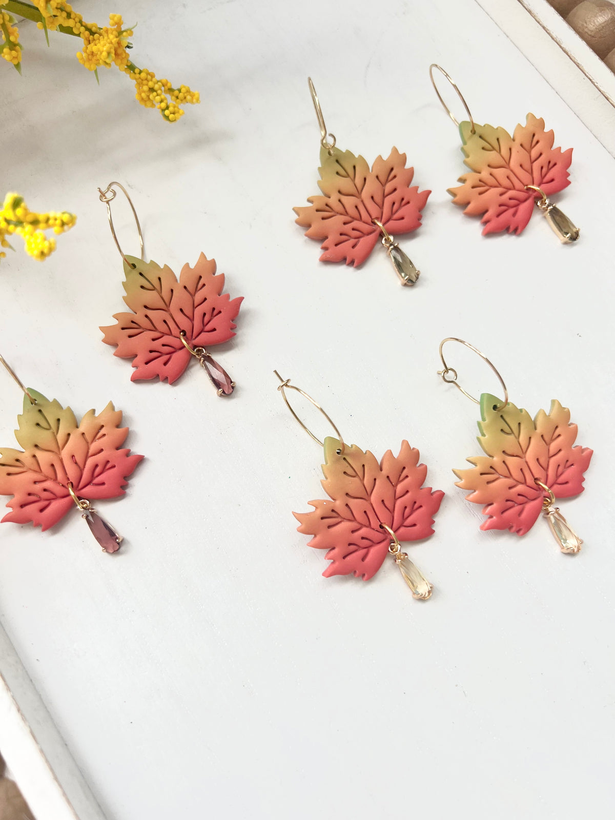 Maple Leaf Hoops