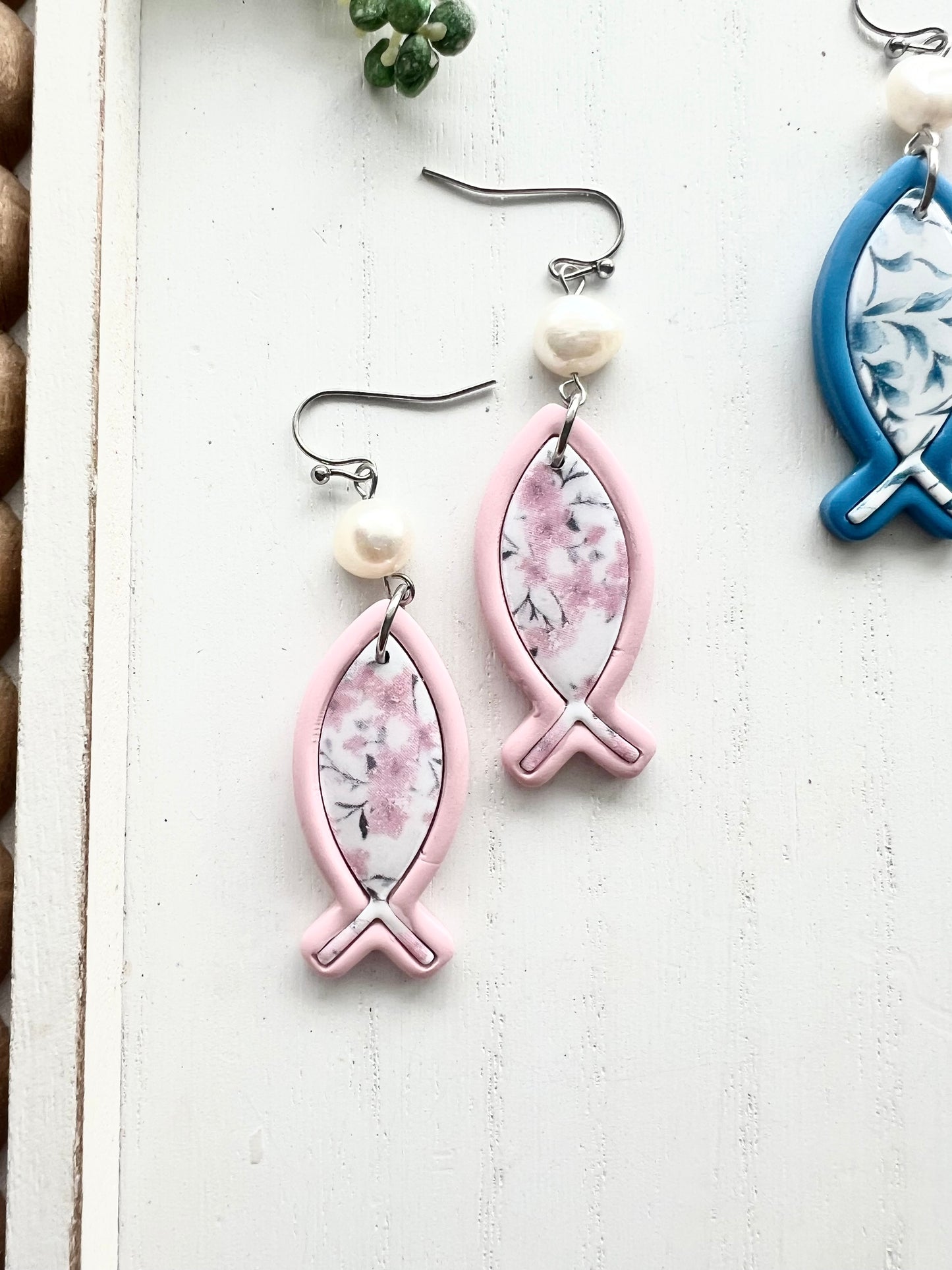 Christian Fish Dangles (various colors)
