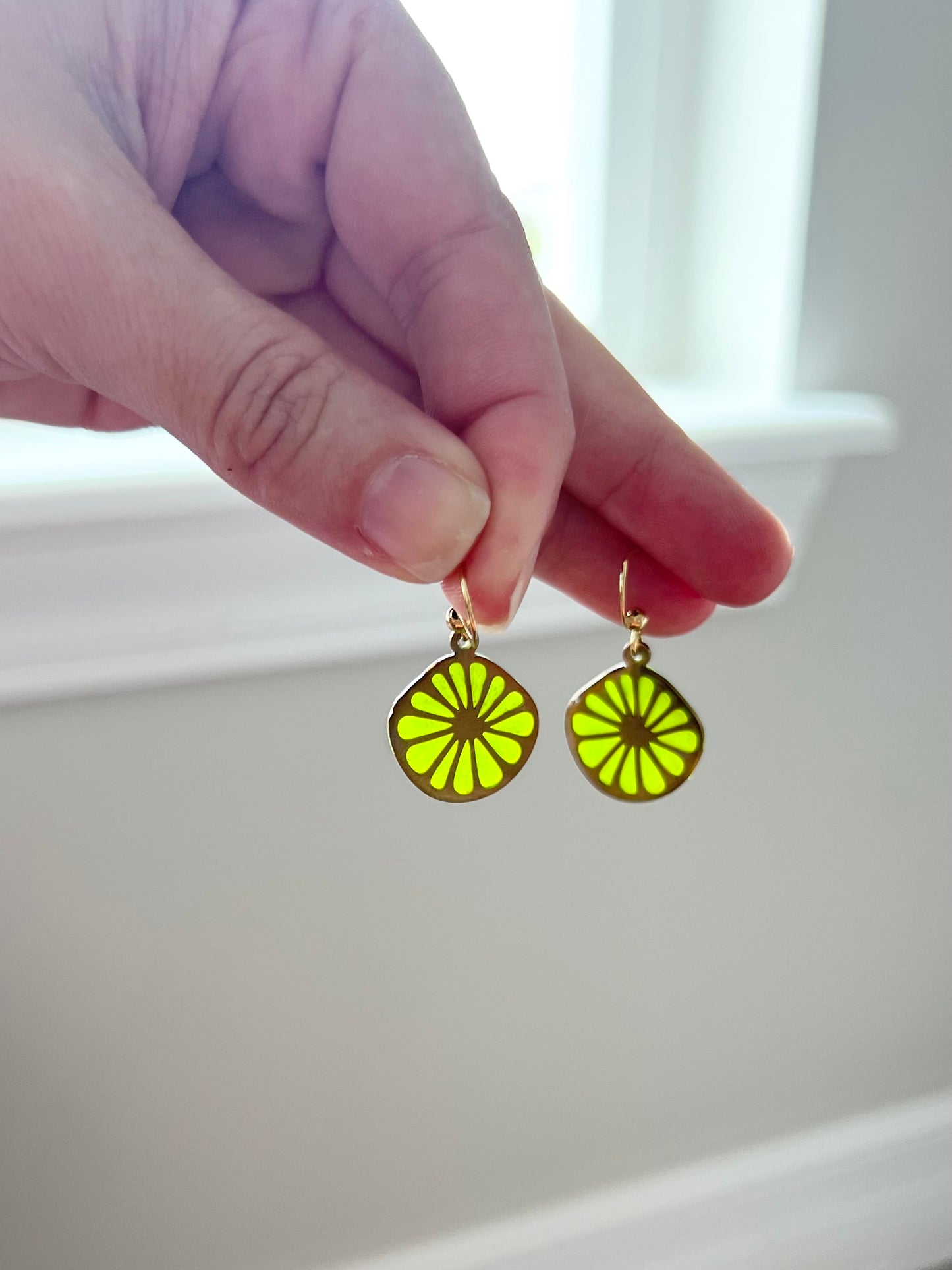 Translucent Citrus Dangles (various styles)