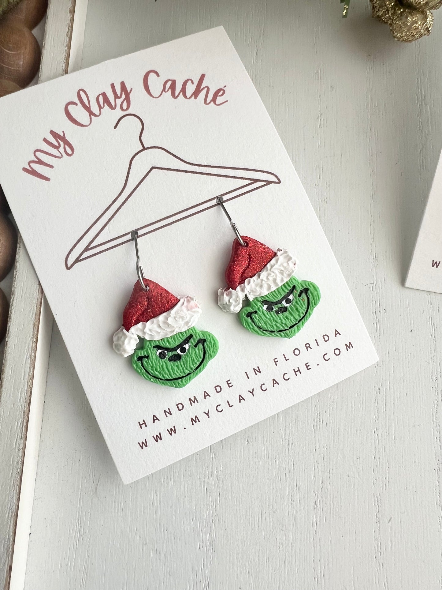 Grinch Dangles