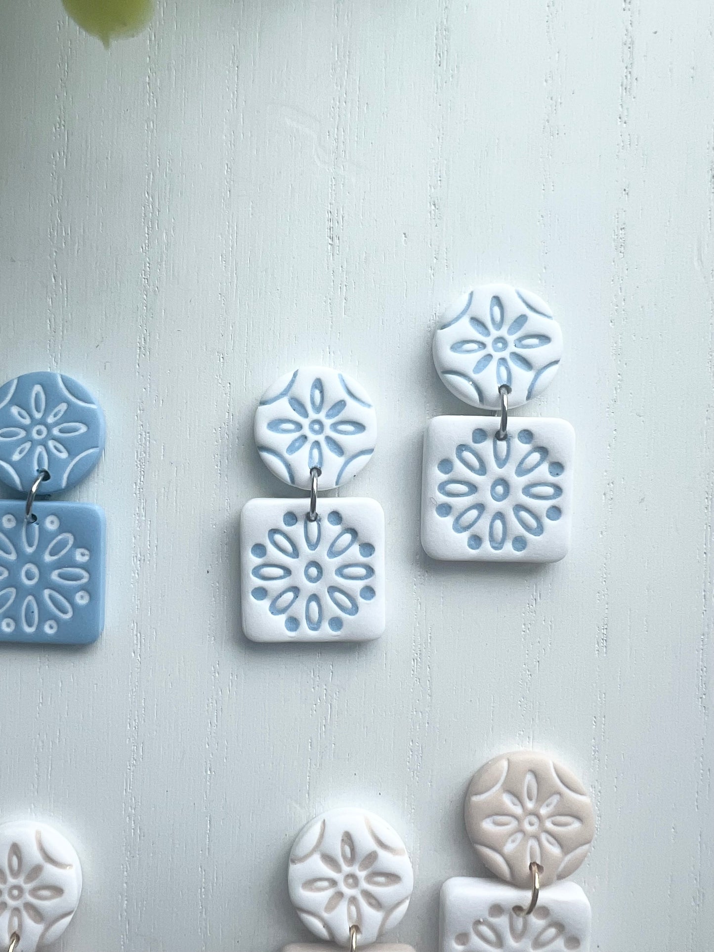 Boho Summer Tile Dangles