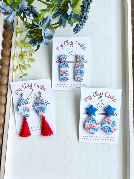 SALE! Patriotic Rainbow Styles