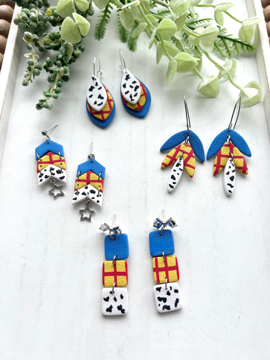 Toy Story Inspired Earrings (various styles)