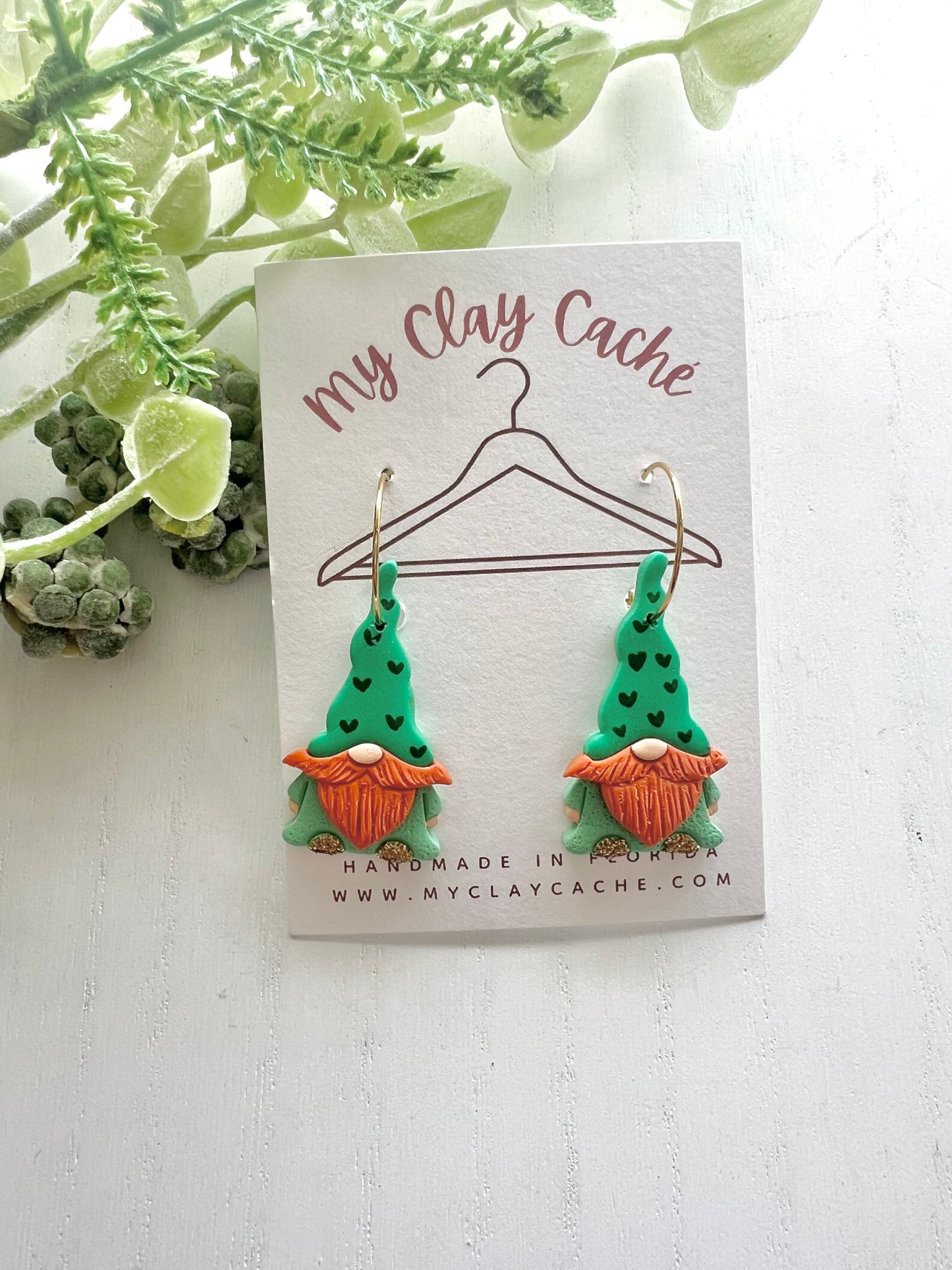 St. Patrick’s Day Gnome Dangles