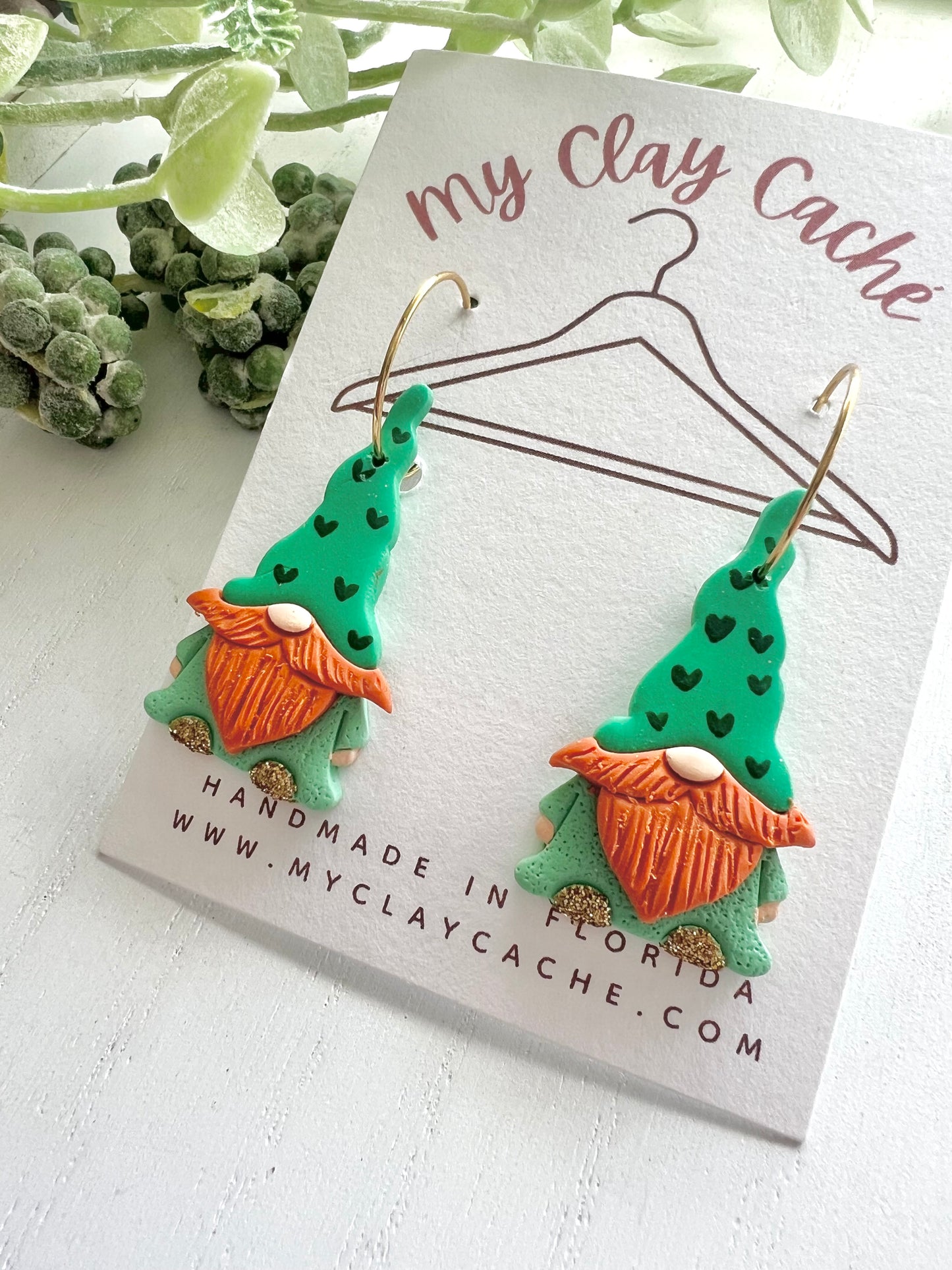 St. Patrick’s Day Gnome Dangles