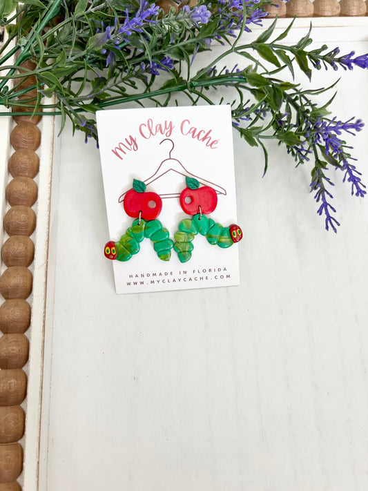 Hungry Caterpillar Earrings