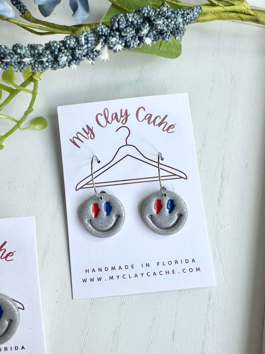 Patriotic Smiley Faces