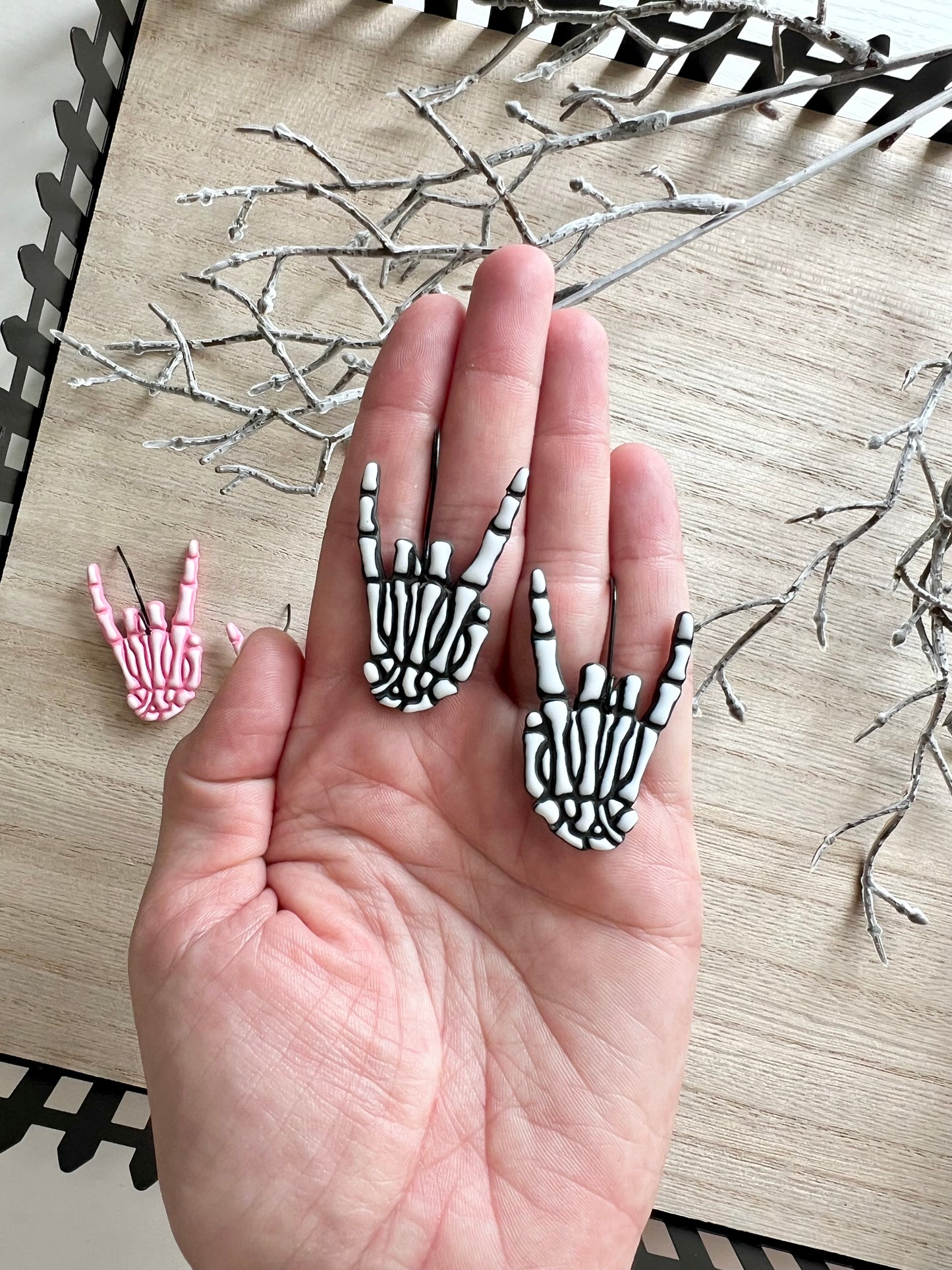 Skeleton Hand Dangles