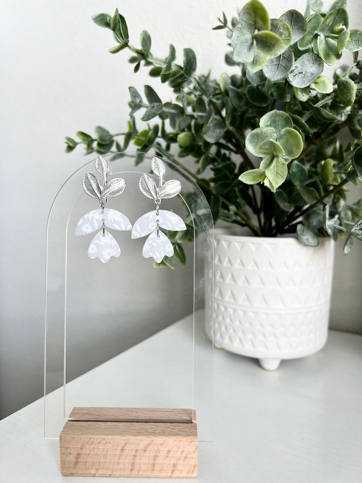 Translucent Dangle Earrings