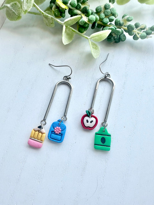 Asymmetrical Teacher Arch Dangles