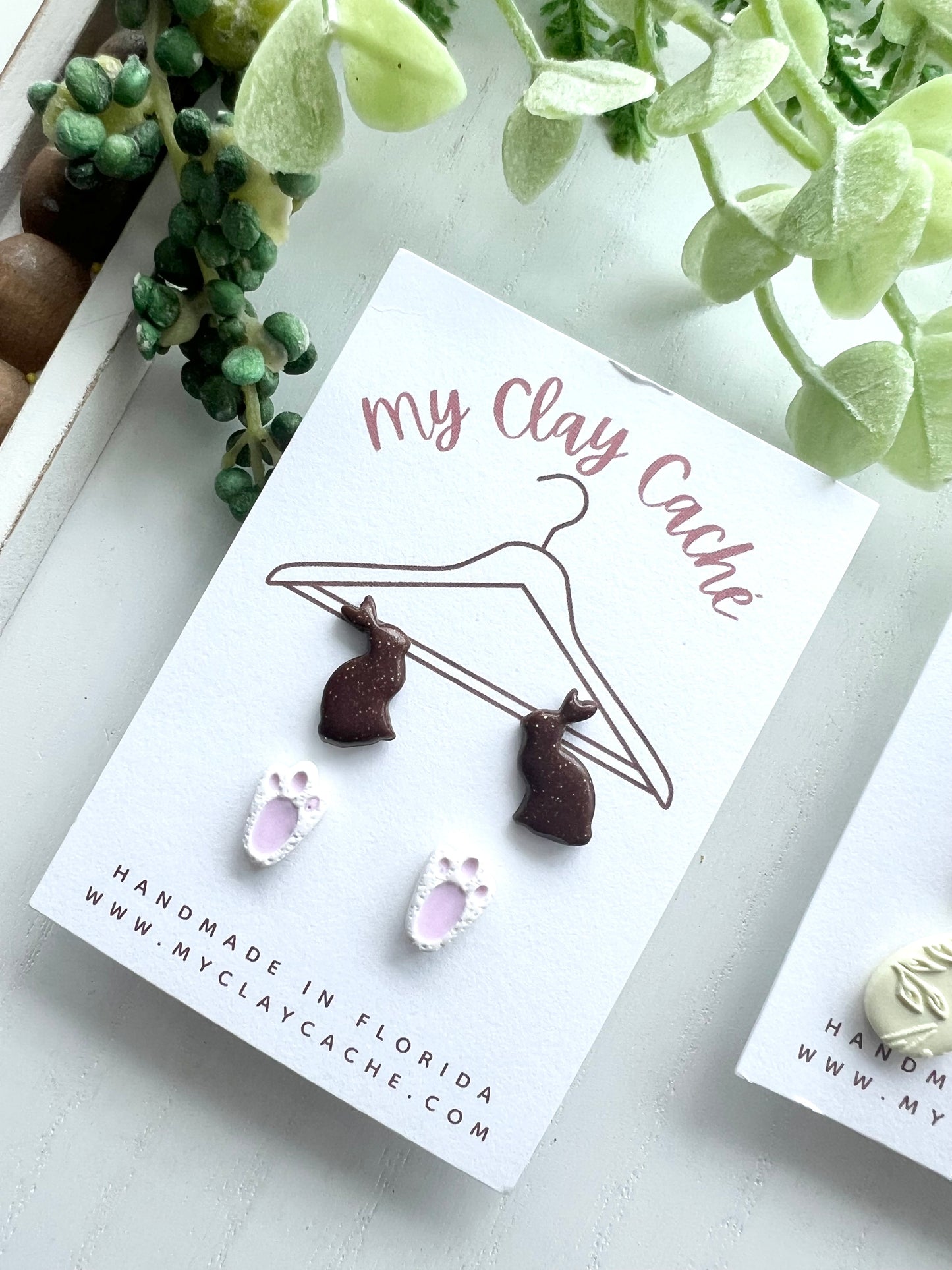 Chocolate Bunny Stud Packs