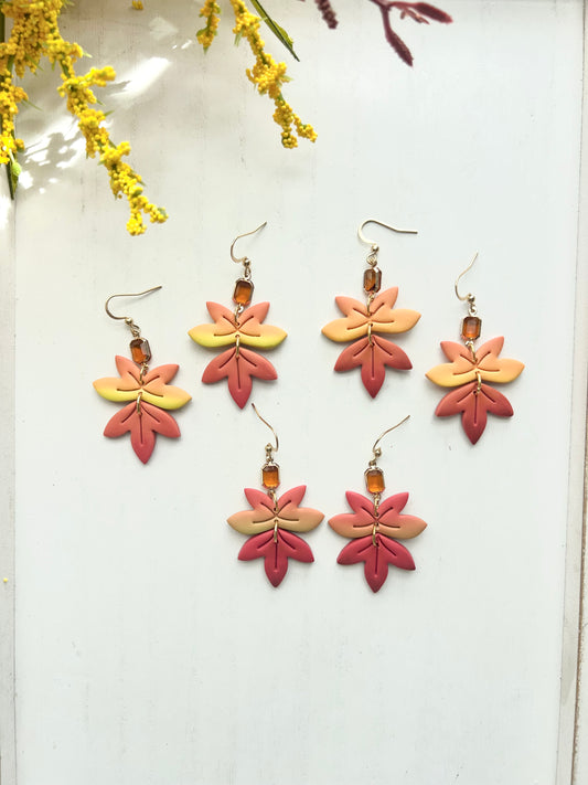 Autumn Leaf Dangles