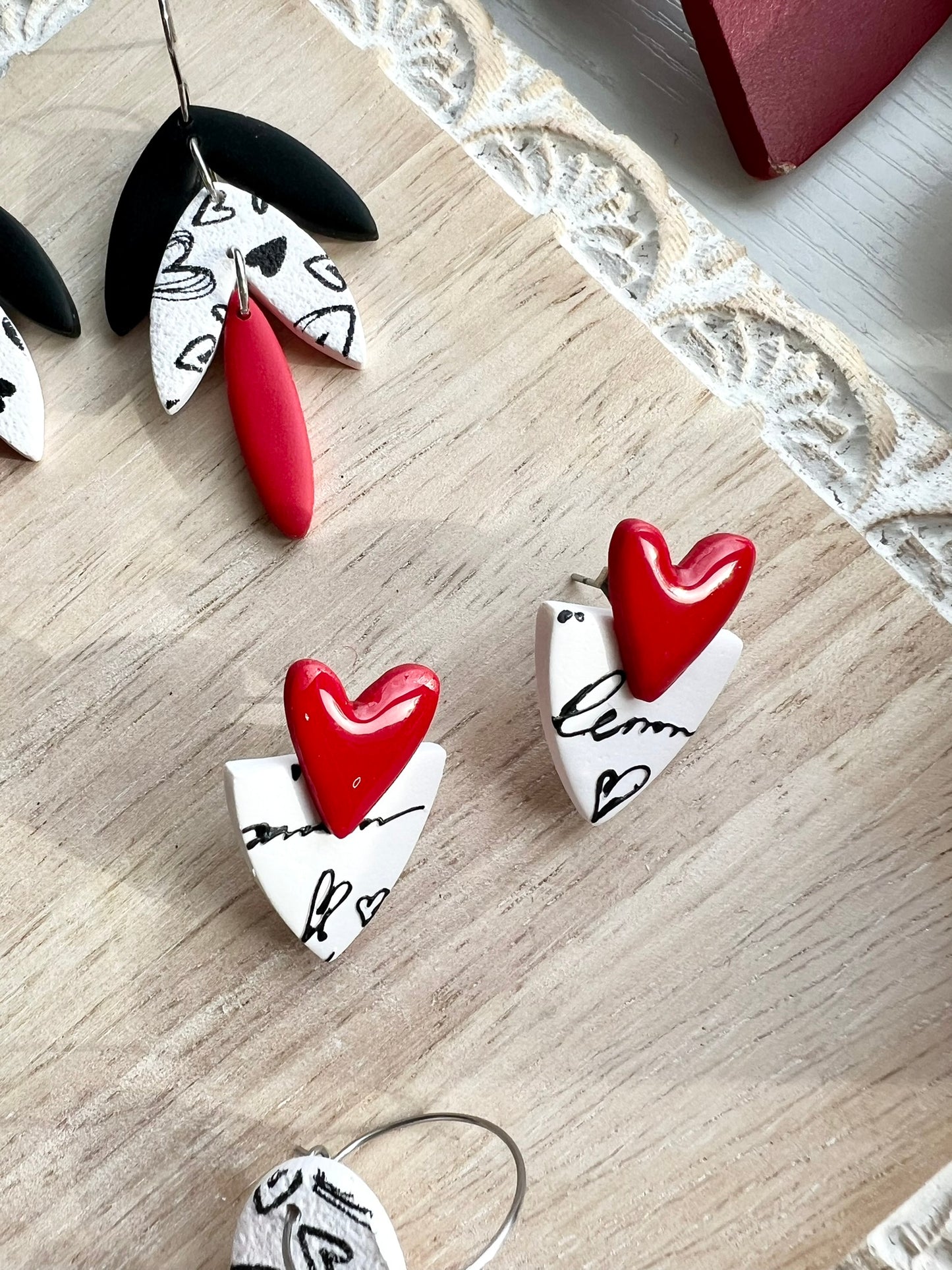 Red Black and White Valentine Styles